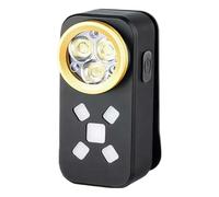 Lampe de poche, batterie rechargeable, 6 x 3 cm, mini lampe de poche portable, porte-clés avec clip, lampe de poche multimode étanche, design à accès rapide, pour randonnée, sac à dos