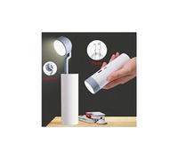 Lampe de poche blanc petite lampe de table lumineuse pour la chambre à coucher alimentation mobile d'urgence veilleuse de chevet
