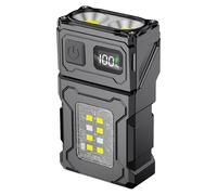 Lampe de poche compacte à pince, lampe de poche à pince magnétique | Lampe de poche compacte,Lampes de poche rechargeables USB portables, lampe de poche compacte, lampe porte-clés rechargeable par aim