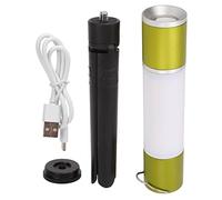 Lampe de poche de Camping multifonctionnelle, Rechargeable par USB, haute luminosité, légère et compacte, pour veilleuse d'extérieur (Verte)