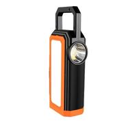 Lampe de poche de lanterne - Lantern de camping LED pour les activités de plein air | Construction ABS avec charge solaire et USB, IPX4 imperméable, 6 modes d'éclairage pour la randonnée à la maison à
