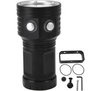 Lampe De Poche De Plongée Portative À LED 10 000 LM, Lampe De Poche De Plongée sous-Marine Étanche Ipx8 À 22 LED, Lampe De Poche De Plongée Étanche pour L'Exploration sous-Marine