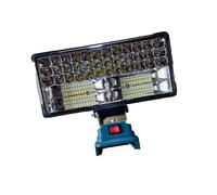 Lampe De Poche De Travail Légère En Matériaux ABS Conviviaux Dotée D'une Capacité De Chargement USB Adaptée Batteries 18 V Outil De Lampe De Poche De Travail D'urgence