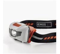 EMOS Lampe frontale HL-H0520 1 LED 1 W 47 h d'autonomie 3 x AAA Orange