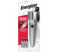 EN FOCUS 1300 - Lampe de poche LED, 1500 lm, argent, 6x AA (Mignon)
