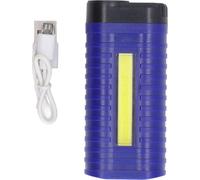 Lampe de poche extérieure avec clip stylo -LED COB Dual Light Source USB Charge Lampe de travail