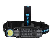 Lampe de poche frontale et angle Perun 2 Cool White Kit 2500 lumens Olight - Black