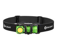 Lampe de poche frontale et angle Perun 2 Mini Kit avec bandeau 1100 lumens Olight - Green