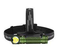 Lampe de poche frontale et lampe de poche d'angle Olight Perun 3 OD Green avec bandeau - 3000 lumens