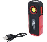 Lampe de poche - KS Tools - 150.4505 - 300 lumens - Rechargeable USB - Pliable