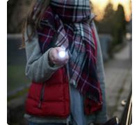Lampe de poche LED Adventure TA100BF, noir
