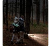 Lampe de poche LED Adventure TA500BF, noir