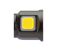 Lampe de poche Led Alu 220 Lumen 3 positions avec mise au point du faisceau 3 piles AAA incluses