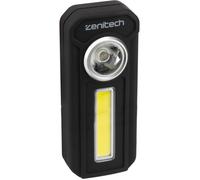 Lampe de poche LED/COB - 300lm - avec piles - Zenitech