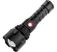 Lampe de poche LED * compacte alimentée par batterie, mini lampe de poche for une utilisation d'urgence en extérieur, lampe de poche tactique super lumineuse avec lumens élevés, mini lampe de poche ré