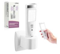 Lampe de poche LED - Détecteur de mouvement - Angle de détection de 60° - Batterie rechargeable - Blanc