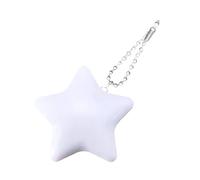 Lampe de poche LED en forme d'étoile de 7,5 cm avec chaîne, lampe de sac à main à capteur tactile alimentée par piles pour femme, décoration mignonne, lampe de nuit portable pour placard