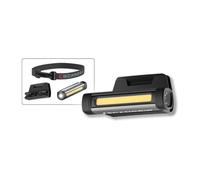 Lampe de poche LED FLEX WEAR KIT 75-150 lm avec bandeau/support pour casquette Li-Ion