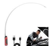 Lampe de poche LED flexible rechargeable et pliable avec 3 modes de luminosité, lampe torche haute luminosité, outil d'inspection mécanique pour les baies de moteur les zones difficiles à atteindre