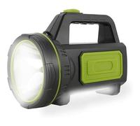 Lampe de Poche LED Forte lumière extérieure Rechargeable Multi-Fonctionnelle Charge Ultra-Lumineuse Portable projecteur 882A Vert Pas de lumière latérale