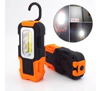 Lampe De Poche Led Magnétique Cob Avec Crochet, Pour La Maison, Le Travail, La Randonnée, La Nuit, Pour Réparer Une Voiture, Matériel De Camping