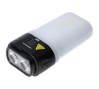 Lampe de poche LED Nitecore LR70, combine lampe de poche, lanterne de camping et banque d'énergie en un seul appareil, luminosité max. 3000 lumens