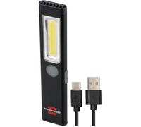 Lampe de poche LED PL 200 AC rechargeable 200lm, 10 p. dans un présentoir auto-v - Brennenstuhl - 1175590110