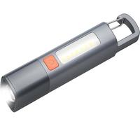 Lampe de Poche LED Puissante Lampe Torche Rechargeable 100 000 Lumens 3 Modes D'éclairage Zoomable Lumière COB