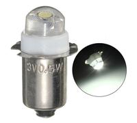 Lampe De Poche Led Super Brillante, Ampoule De Rechange, Lumière Blanche, Facile À Installer, Pour Vélo, Camping, Dc 6v P13.5 S