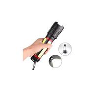 Lampe de poche led torch xhp70 + cob usb rechargeable waterproof lamp ultra bright