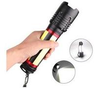 Lampe de poche led torch xhp70 + cob usb rechargeable waterproof lamp ultra bright