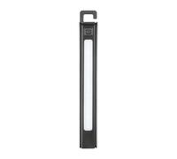 Lampe de poche magnétique, lampe de poche magnétique, 18 x 2 x 2 cm, éclairage portable à DEL, rechargeable par USB, lumière portable pour photographie, camping, entraînement et randonnée