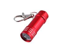 Lampe De Poche Miniature Portable En Aluminium Avec Porte-clés À 3 Faisceaux LED Résistante À L'eau Pour Les Urgences Et Le Transport Quotidien Lampe De Poche LED Haute Luminosité