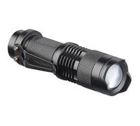 Lampe de poche - PEARL - LTL-115 - LED Cree 3W - 3 modes - Focalisable - 50m portée