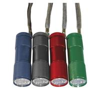 Lampe de poche portable LED en métal P3848A, 50 lm, 3× AAA 70584