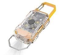 Lampe de poche porte-clés - LED avec 6 modes lanterne portable lumineuse et rechargeable - Mini lampe de poche à clé | Pour les activités de survie Camping de nuit pour la maison travail marche et