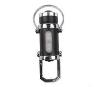 Lampe de poche porte-clés multifonctionnelle, lanterne LED COB 1200lm | 7 modes d'éclairage avec SOS, Type-C rechargeable pour banque d'alimentation, lumière portable étanche pour le camping et la