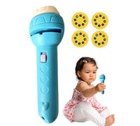 Lampe de Poche pour - Fonction éducative Fonctionnelle Lampe de Poche avec disques d' interchangeables, Design pour | Projection de lumière colorée, thème d'apprentissage du Jeu