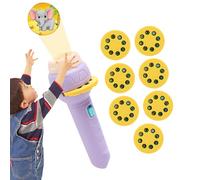 Lampe de poche pour , projecteur de lampe de poche pour , lampe de poche murale, plafond/tente, comprend des fruits, des véhicules, des animaux, 56 , 7 thèmes et un projet de lampe