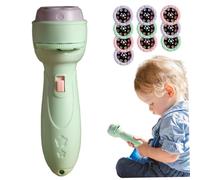 Lampe de poche pour tout-petit, 80 diapositives de motif et 10 cartes projection Projecteur l'histoire pour les enfants pour l'heure du coucher, cadeaux d'anniversaire pour enfants, lampe po