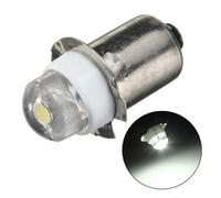 Lampe De Poche Pour Vélo, Ampoule Led Dc 6v P13.5 S, Lumière Blanche De Rechange Brillante, Mini Lampe Frontale Étanche Pour Camping