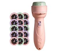 Lampe de Poche Projecteur Enfant - Lumière de Projection Jouet | Projecteur d'Histoires | avec 120 Motifs et 15 Cartes, Éducatif pour Apprentissage Précoce, Idée Cadeau, Veilleuse pour Dormir