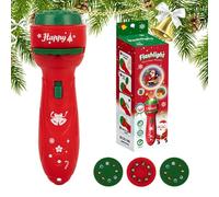 Lampe de poche projecteur pour, lampe de poche projecteur de Noël pour,24 modèles de lumière de Noël à projection d'image - Lumière de Noël, lampe de poche de Projection décorative de vacances Porta