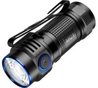 Lampe de poche rechargeable, 1000 lumens, étanche IPX8, recharge magnétique, avec batterie 16340, 16340