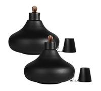 Lampe de poche rechargeable - Genérico La Citronnelle - Lampe de table - Lanterne de jardin pour l'extérieur - Design contemporain décoratif - Accessoires d'éclairage pour l'atmosphère dans la cour