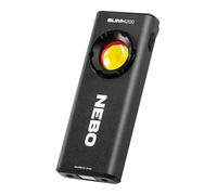 Nebo Lampe torche Slim+ 1200 lm rechargeable, laser rouge, power bank, base magnétique