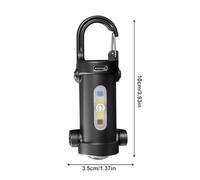 Lampe De Poche Rechargeable USB - Torche Rechargeable À Main, Porte-clés Petite Lampe De Poche Multimode, Portable Camping Randonnée Pêche De Nuit Course À Pied Marche Survie Réparation Lumière Pour H