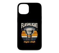 Lampe de Poche Sécurité des Agents de Nuit Coque pour iPhone 13