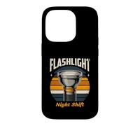 Lampe de Poche Sécurité des Agents de Nuit Coque pour iPhone 14 Pro