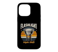 Lampe de Poche Sécurité des Agents de Nuit Coque pour iPhone 14 Pro Max